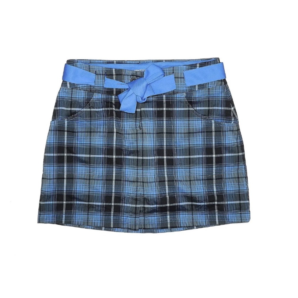 - NikeGolf Tour Performance Drifit Plaid Skirt Size 4